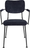 Zuiver Benson Armstoel - Blauw - Set van 2