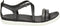 ECCO Simpil - Platte sandalen - Klittenbandsluiting - Zwart - Maat 39