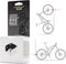 Clug Hybrid Fiets Clip voor de muur - Wit/Zwart
