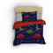 Beddengoedset - Dekbedovertrek 220 x 240 cm + 2 kussenslopen 60 x 60 cm - 65% katoen 35% polyester - Blauw