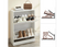 Home & Comfort Stijlvolle en compacte schoenenkast met 2 laden