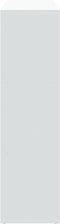 vidaXL - Kamerscherm - / - boekenkast - 102x29x103,5 - cm - bewerkt - hout - wit