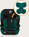 Lionelo Levi One i-Size - Autostoeltje Groep 0+ en 1 - Dri-Seat systeem - Hoofdsteun Memory Foam - Versterkte zijbescherming - Groen