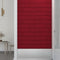 vidaXL - Wandpanelen - 12 - st - 1,08 - m² - 60x15 - cm - fluweel - wijnrood