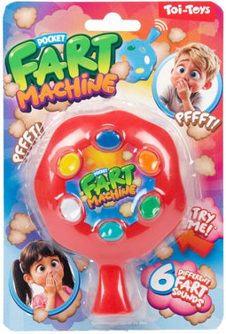 Toi-Toys Fun Scheet Machine - Geluid met 6 Scheetgeluiden - 11cm