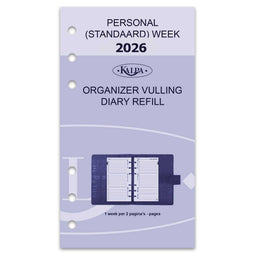 Kalpa - Agendavulling 2026 kalpa personal 7dagen/2pagina's