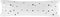 Kussensloop Constellation | Blanc