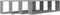 vidaXL-Wandschappen-kubus-4-st-100x15x30-cm-bewerkt-hout-grijs-sonoma