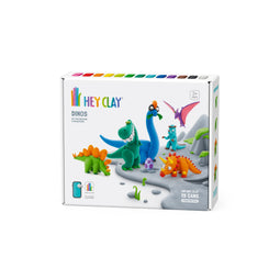 Bruna office - Klei Hey Clay dinos set à 15 delen