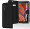 Accezz Galaxy Xcover 5 - Flip cover - Krasbestendig Schokbestendig - Zwart
