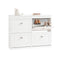 SoBuy FSR79-W - Schoenenkast - Ruimte voor 16 paar schoenen - Wit - 105x24x83 cm