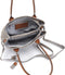 Berba Medium Schoudertas Dames - Leer - Chamonix - Blauw