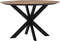 DTP Home Dining table Shape round,78xØ130 cm, recycled teakwood