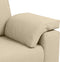 vidaXL - Crème - Loveseat - - - 120 - cm - Stof