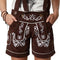dressforfun Weißensee - Lederhose - Klassieke klederdrachtlook - Bruin