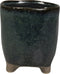 Ter Steege Bloempot Blauw-Petrol D 8 cm H 8 cm Voordeelaanbod Per 3 Stuks