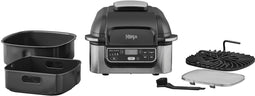 Ninja AG301EU - Airfryer & Grill - 5,7 liter - Grijs/Zwart