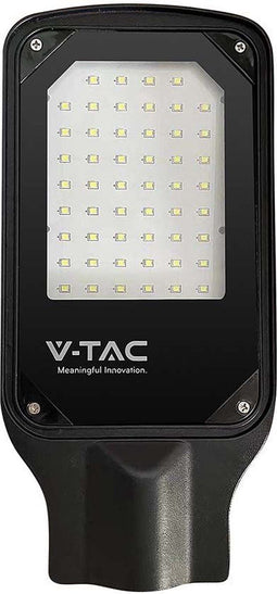 V-TAC VT-15035ST LED Straatverlichting - Slim Straatverlichting - IP65 - Zwart - 30 Watt - 2510 Lumen - 4000K