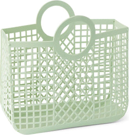 Liewood Bloom basket / draagtas - Dusty mint - Medium