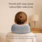 SKYCASES Travel Essentials - Nekkussen Set 3-delig - Ergonomisch Memory Foam met Oogmasker en Oordoppen - Lichtgrijs