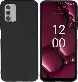 iMoshion Hoesje Geschikt voor Nokia G42 Hoesje Siliconen - iMoshion Color Backcover - Zwart