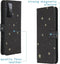 iMoshion Hoesje Geschikt voor Samsung Galaxy A72 Hoesje Met Pasjeshouder - iMoshion Design Softcase Bookcase - Meerkleurig / Stars Gold