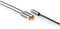 Nedis CATB24000GY30 - RCA naar 2x RCA kabel - 300 cm - Grijs