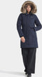 Didriksons Erika - Winterparka - Wind- en waterdicht - Dark Night Blue - Maat 38