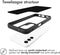 imoshion Hoesje Geschikt voor Samsung Galaxy A14 (5G) / A14 (4G) Hoesje Shockproof - imoshion Rugged Hybrid Carbon Case - Zwart