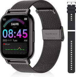 Maoo Amplify 2 - Smartwatch - Multisport - Hartslagmeter - Bloeddrukmeter - Zwart