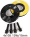 Set spoorverbreders OMP 4x108 65,1 M12 x 1,25 15 mm