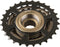 Tecora E freewheel 7 speed 14-28t zwart-bruin in box