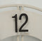 Wandklok Hudson industrieel metaal zwart wit 77 cm