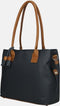 Berba Medium Schoudertas Dames - Leer - Chamonix - Blauw