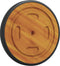 vidaXL - Ligbed - Reservewielen - 2 - stuks - 20.5 - cm - Massief - Acaciahout