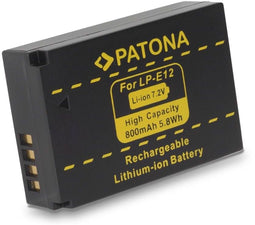 Patona 1141 - Accu Li-Ion 800 mAh - Zwart