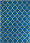YELKI - Vloerkleed - Marineblauw - 140 x 200 cm - Viscose