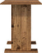 vidaXL - Eettafel - Oud - Hout - 110x60x75 - cm - Bewerkt - Hout