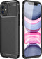 iMoshion Hoesje Geschikt voor iPhone 12 Mini Hoesje Siliconen - iMoshion Carbon Softcase Backcover - Zwart