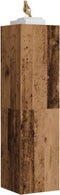 vidaXL - Tv-meubel - 30,5x30x110 - cm - bewerkt - hout - oud - houtkleurig