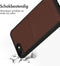 Accezz iPhone SE (2022) / SE (2020) / 8 / 7 / 6s / 6 - Backcover - Premium Leather Card Slot - Bruin