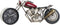 Bordsklocka DKD Home Decor Kristal Rood Ijzer (46 x 14.5 x 20 cm)