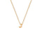 Orelia letter ketting - J hangertje - verstelbaar 40,5cm - goudkleurig