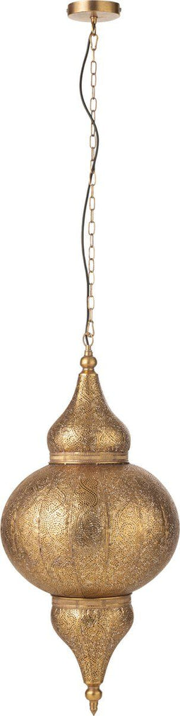 J-Line hanglamp Boor - metaal - goud - large