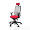 Bureaustoel Piqueras y Crespo 1D066N2 Rood