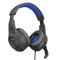 Trust GXT 307 RAVU - Over-ear gamingheadset - Opvouwbare microfoon en verstelbare hoofdband - Grijs/Blauw
