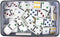 Tactic Domino Double Six - Bordspel - Luxe Tin - Gekleurde Stenen - Vanaf 7 Jaar - 2 of Meer Spelers
