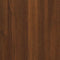 VDXL Wandtafel inklapbaar 100x60x56 cm bewerkt hout bruineiken