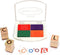 Melissa & Doug | Luxe houten ABC/123-stempelset | Kunst en knutselen | Stempelsets en sjablonen | 3+ | Cadeau voor jongens en meisjes