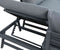 Intimo Garden - Luxe Japandi Loungeset - Aluminium - geschikt voor 4 personen - Antraciet